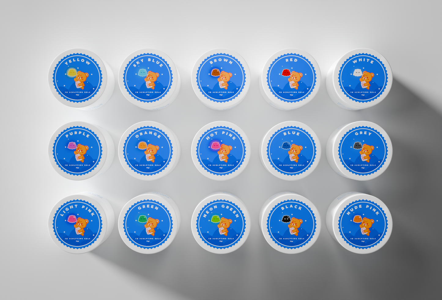 CRIS CLAY • CLASSIC 3D GEL COLLECTION 10g