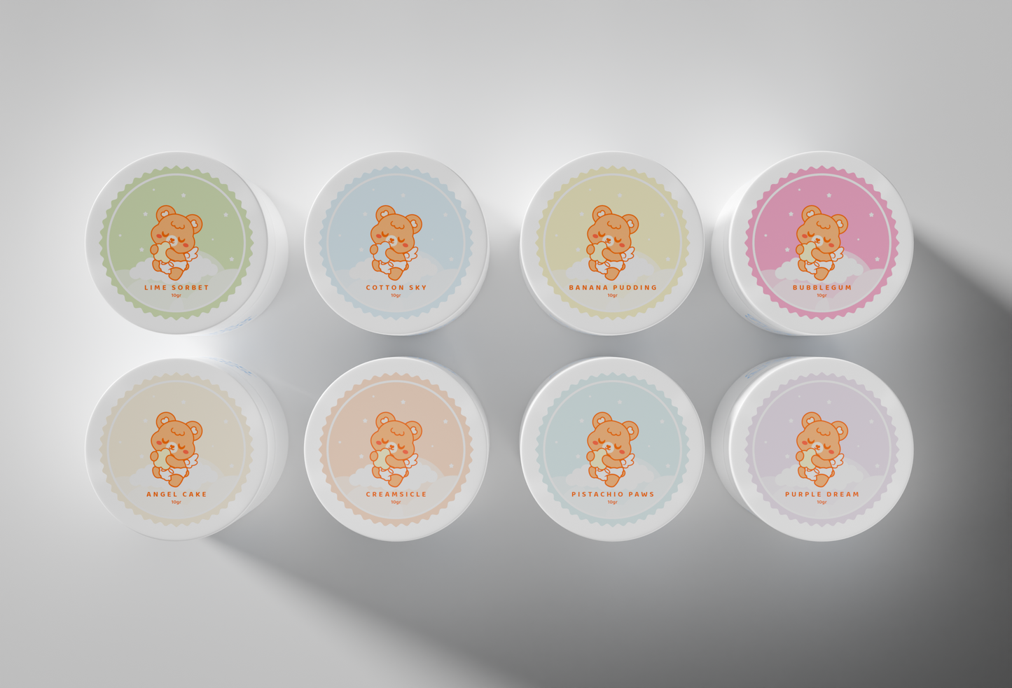 CRIS CLAY • PASTEL 3D GEL COLLECTION 10g