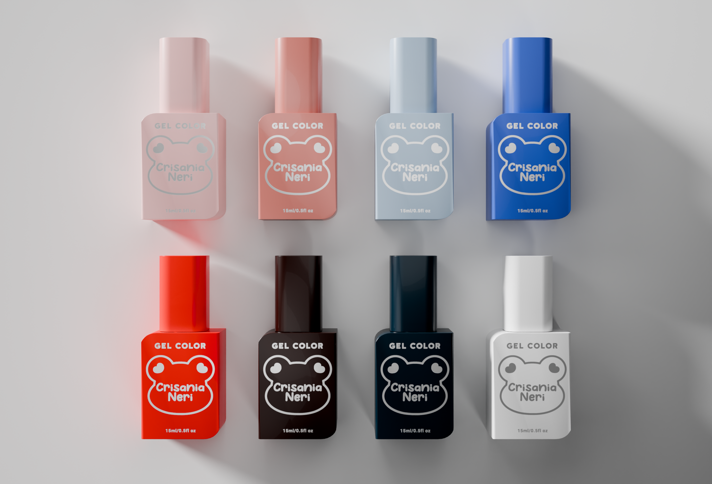 Gel Color Signature Collection – 8 x 15 ml (Made in Korea)