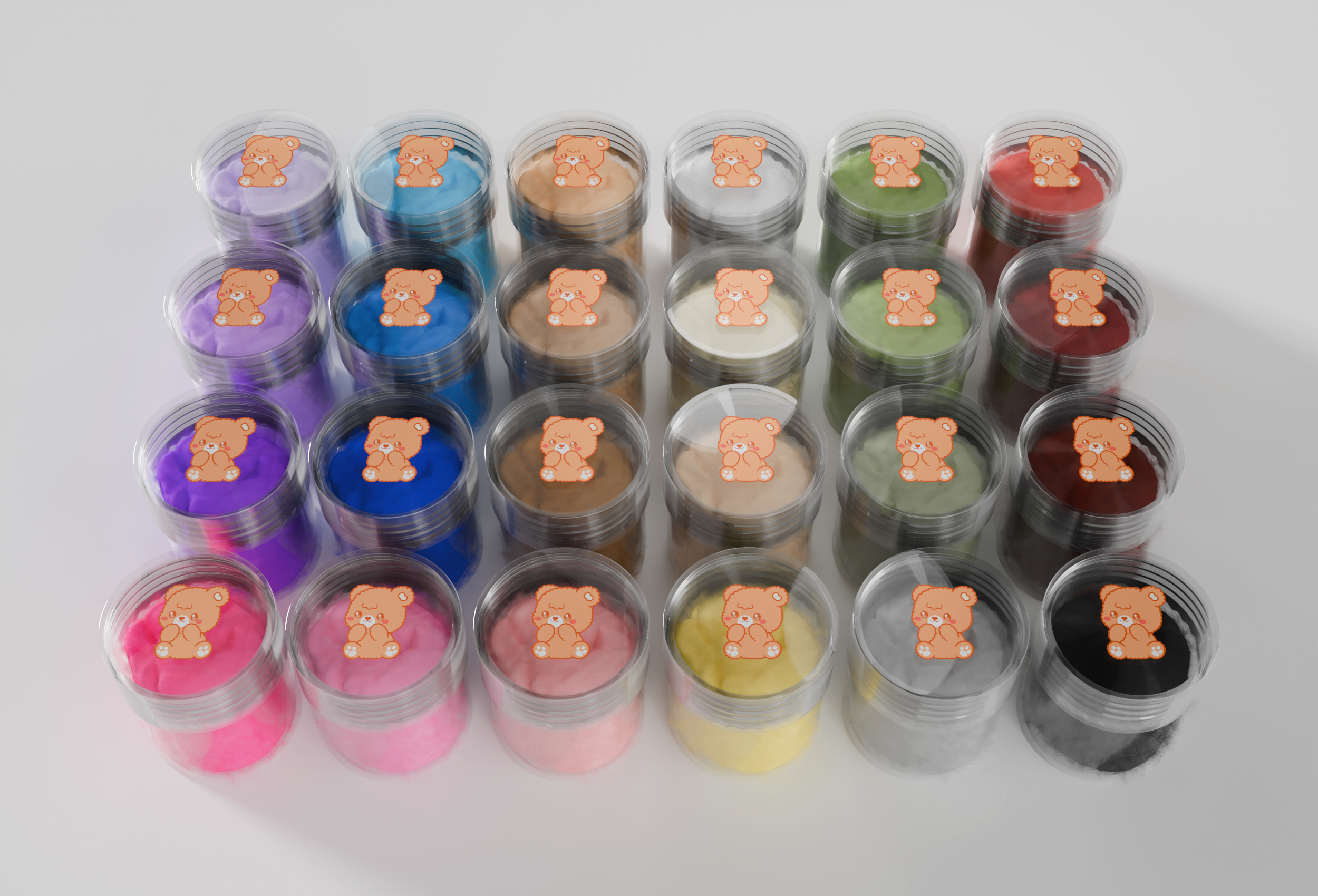 Flocking Powder Kit Flocking Powder (24 Colors) – Crisania Neri