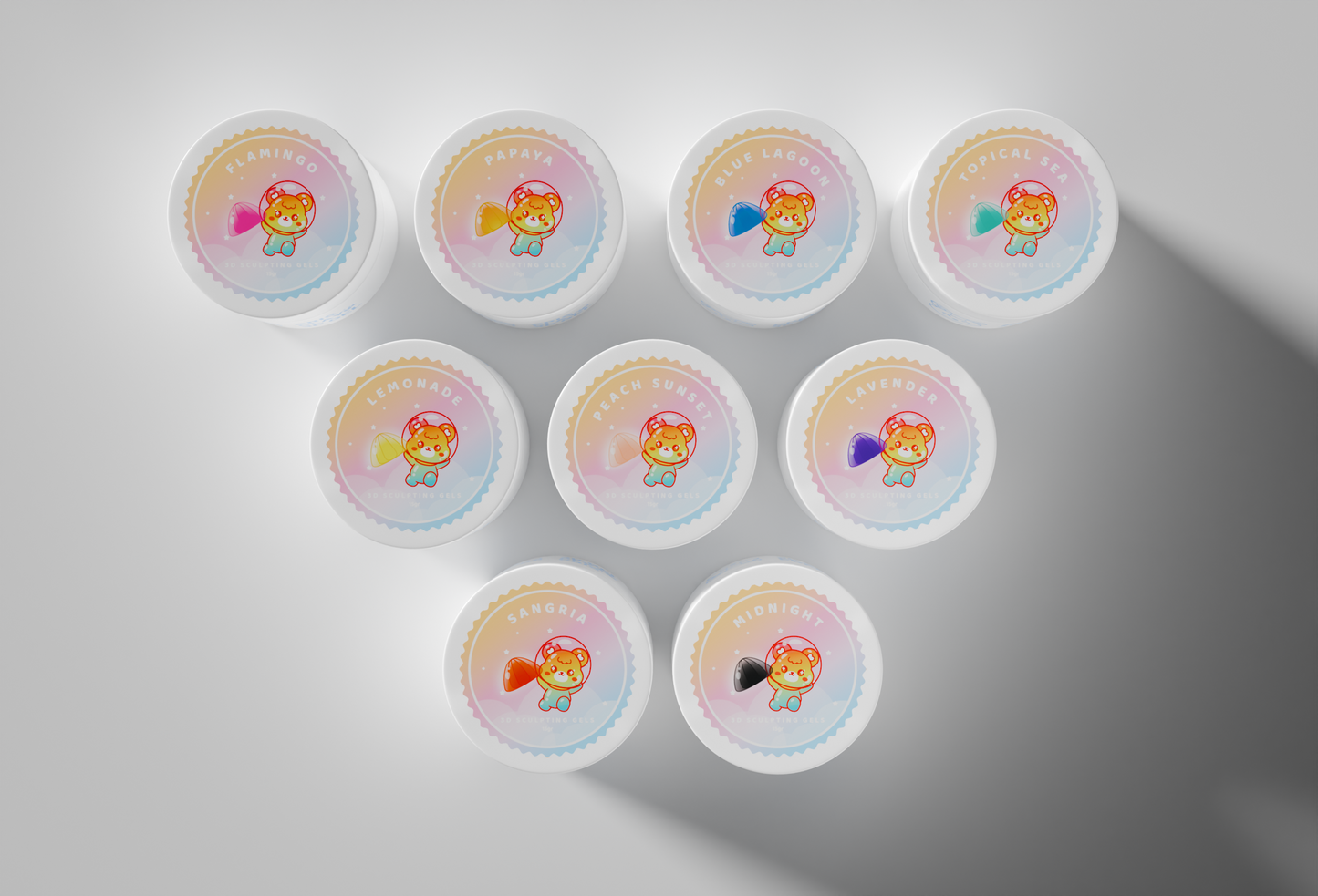 CRIS CLAY • KOREAN JELLY 3D GEL SINGLE 10g
