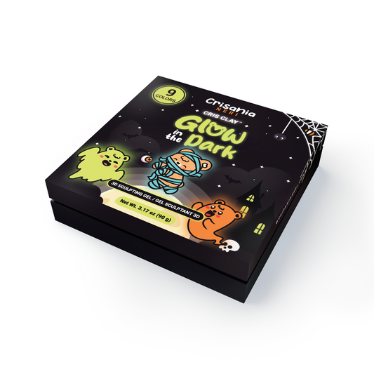 Cris Clay™ Glow in the Dark 3D Sculpting Gel Collection