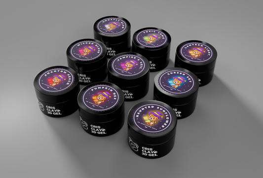 CRIS CLAY • GLOW IN THE DARK SINGLE 3D GEL 10g