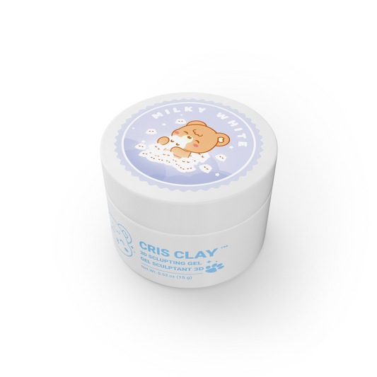 Cris Clay™ Milky White 3D Sculpting Gel (15g)