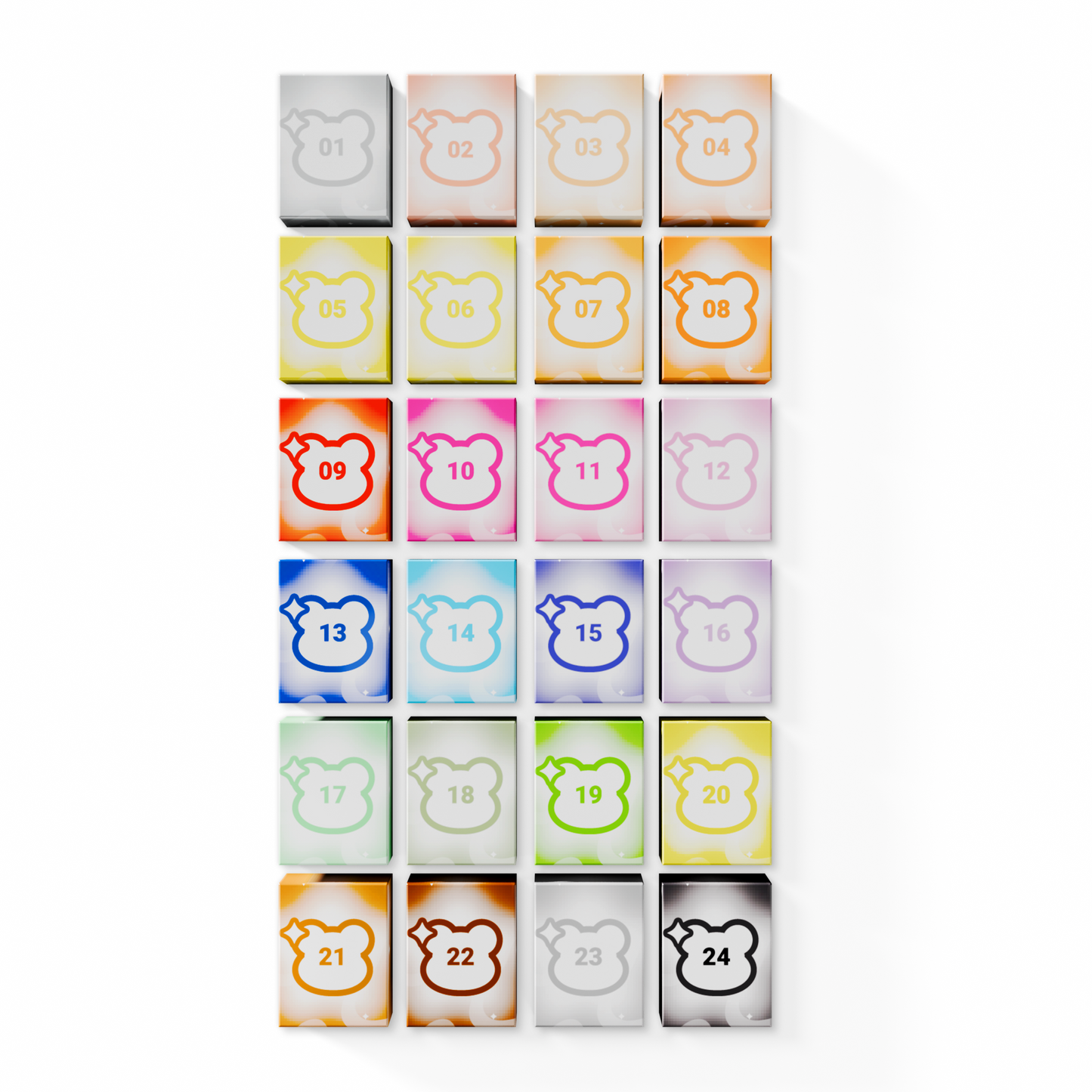 Painting Gel Palette (24 Colors)
