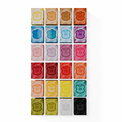 Painting Gel Palette Harvest Edition (24 Colors)