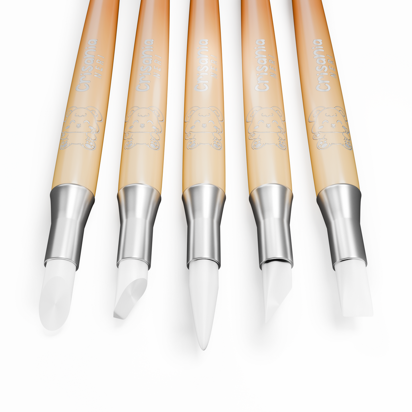 Silicone 3D Sculpting Tools (5-Piece Set)