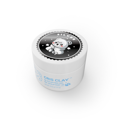 Cris Clay™ Silver 3D Sculpting Gel (15g)