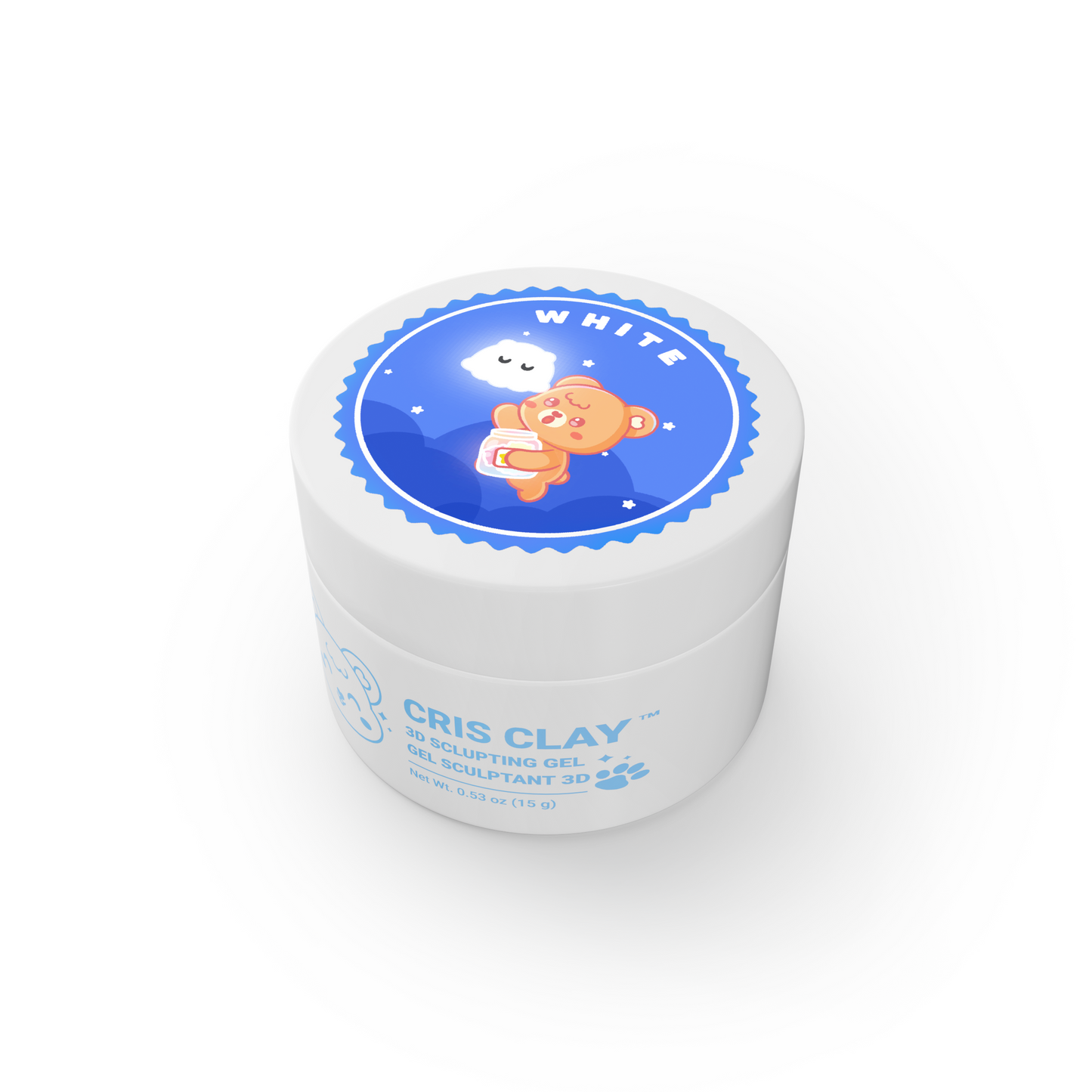 Cris Clay™ White 3D Sculpting Gel (15g)